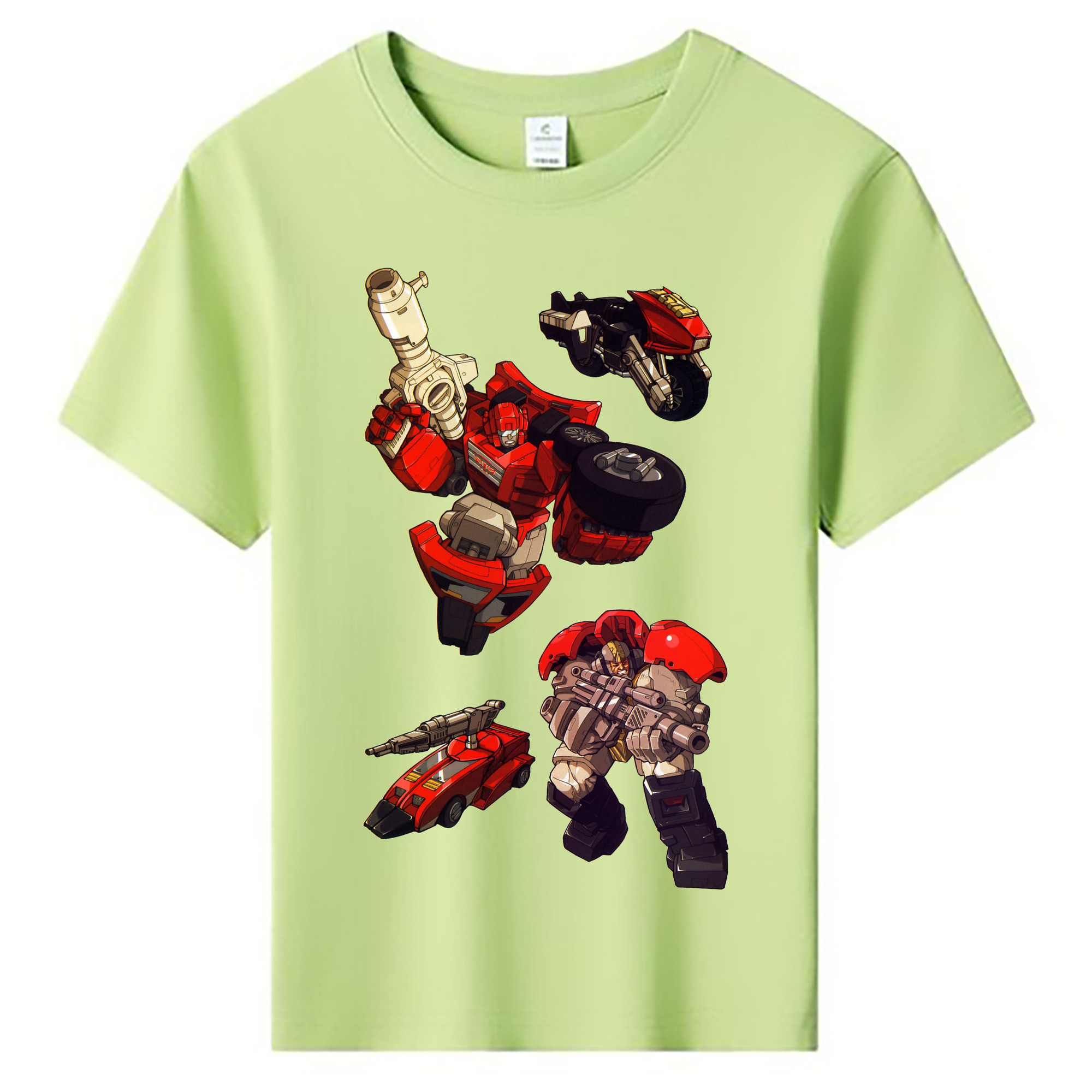 （画像用）  綿100％キッズTシャツ（フロントプリント）
